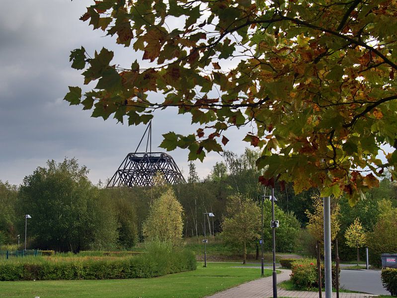 herbstlicher Haldenblick von Edgar Schermaul