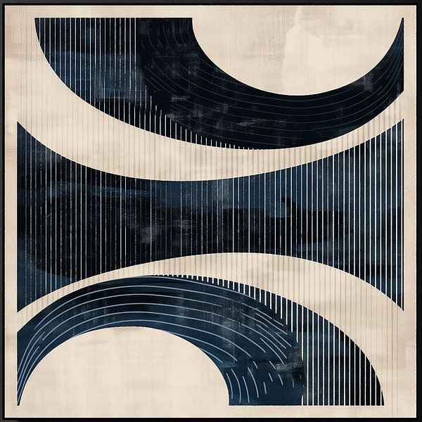 Contrasts in Blue and Beige by Whale & Sons