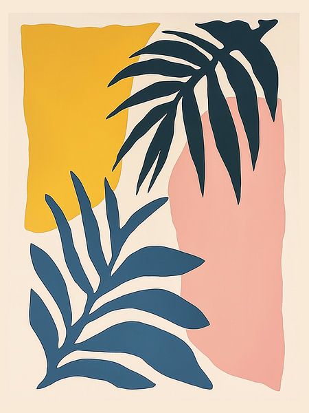 Feuilles vintage par Caroline Guerain