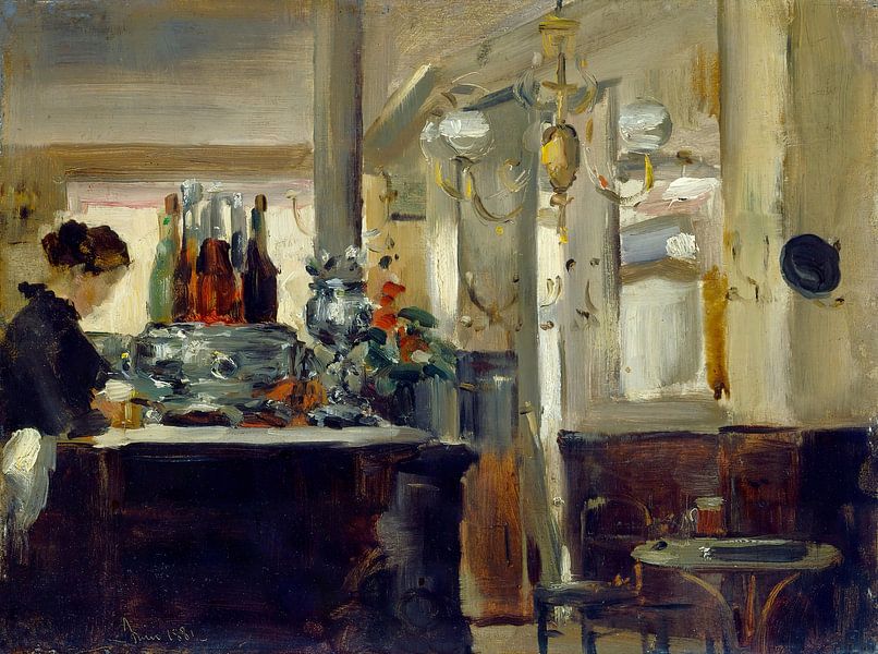 Bon Bock Café by Edouard Manet. by Dina Dankers