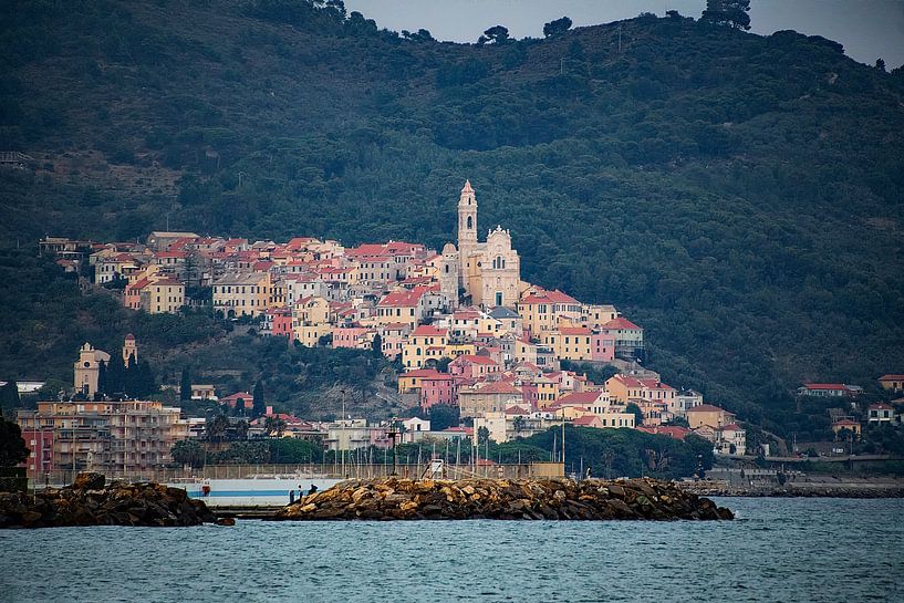 Italian village by Wilna Thomas