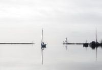 Voilier dans le port de Hoorn