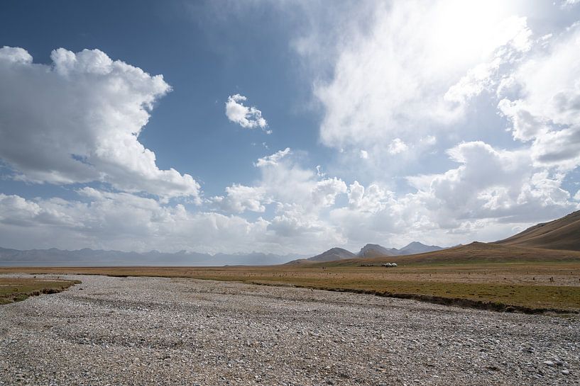 Ausgetrocknete Flüsse und Jurten von Mickéle Godderis