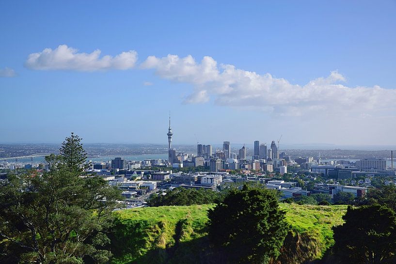 Vue sur le centre-ville d'Auckland par Frank's Awesome Travels