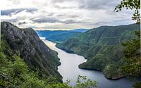 Lårdalstigen : Vues du canal de Telemark en Norvège
