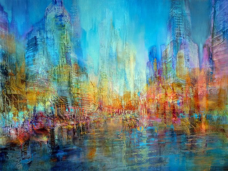 Die Stadt am Fluss von Annette Schmucker