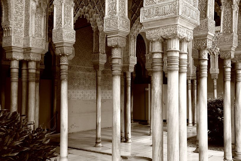 Verzierte Säulen von Wytze Plantenga