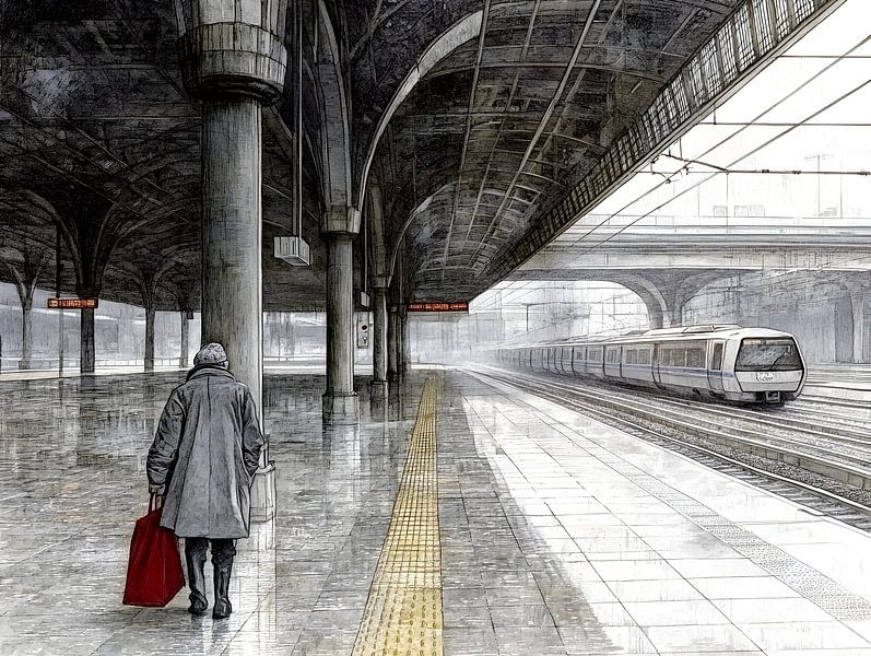 Einsame Reisende von Heike Hultsch