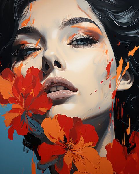 Essence florale : Beauté en fleurs | Femme par Eva Lee