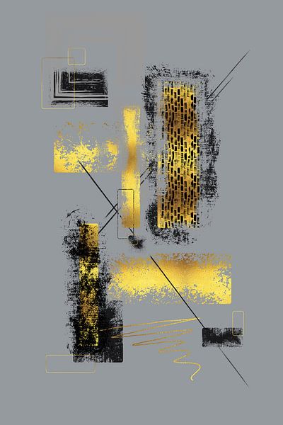 Dynamic Art No. 6 gold - Facile à utiliser par Melanie Viola