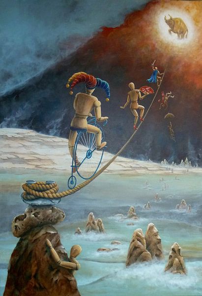 Goldenes Kalb von Larysa Golik