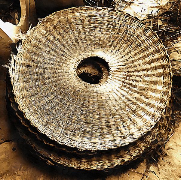 Olive Pressing Mats von Dorothy Berry-Lound