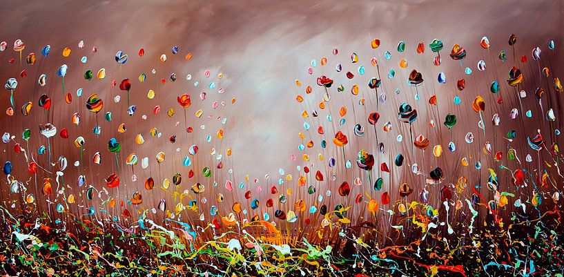 Flowers by Gena Theheartofart