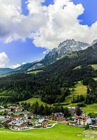Beautiful view of Leogang in Austria