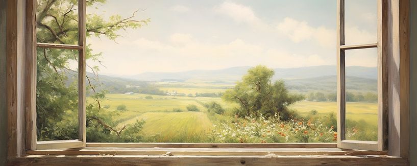 Illusion eines Fensters 37.65 von Blickfänger Gemälde