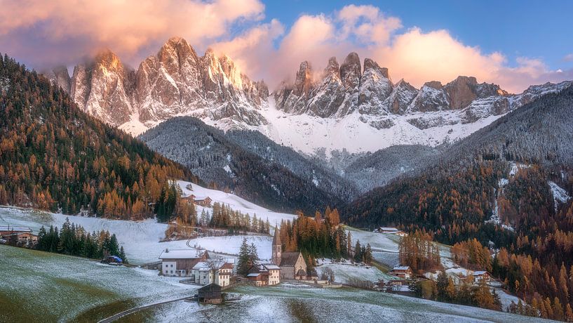 Val Di Funes, Dolomites by Photo Wall Decoration