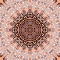 Mandala romantisches rosa