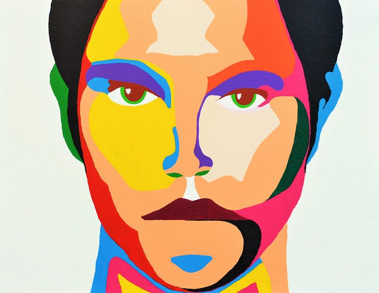 Fokus , Gesichtsportrait von Freek van der Hoeve