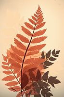 Abstract Botanical Art - Fern