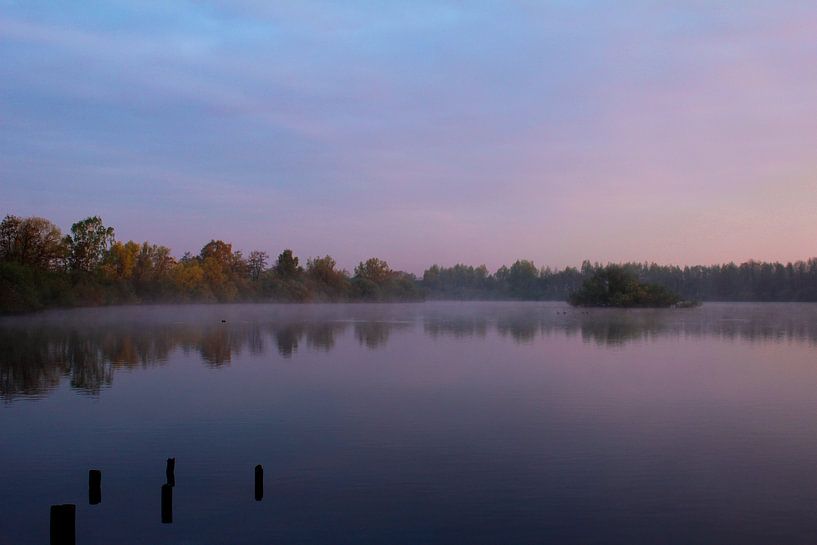 Sonnenaufgang in Twente, der Niederlände von Visualsbylusanne