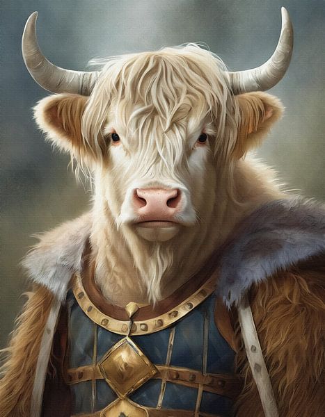 The Blonde Berserker by Moonheart Artworks