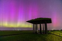 Nordlicht am Tempel von Marrum