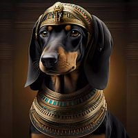 Le teckel dans l'Egypte ancienne