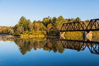 Railway bridge over Conneticut river
