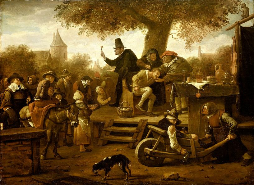 Der Quacksalber, Jan Havicksz. Steen von Meisterhafte Meister