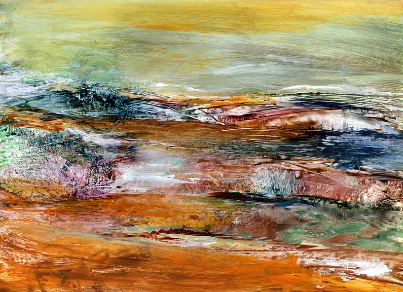 farbiges Land von Claudia Gründler