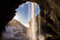 Icelandic waterfall