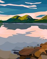 Sonnenaufgang im Acadia National Park