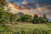 Paysage Laos