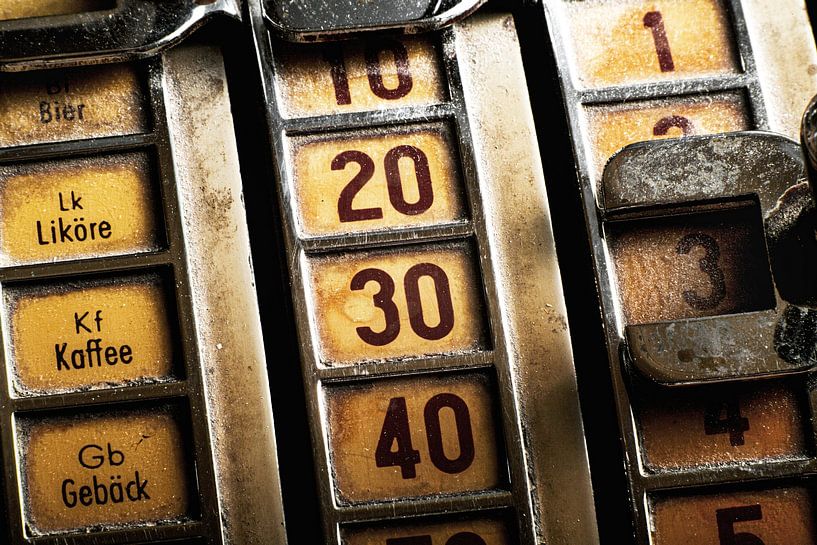 ancienne caisse par Jürgen Wiesler