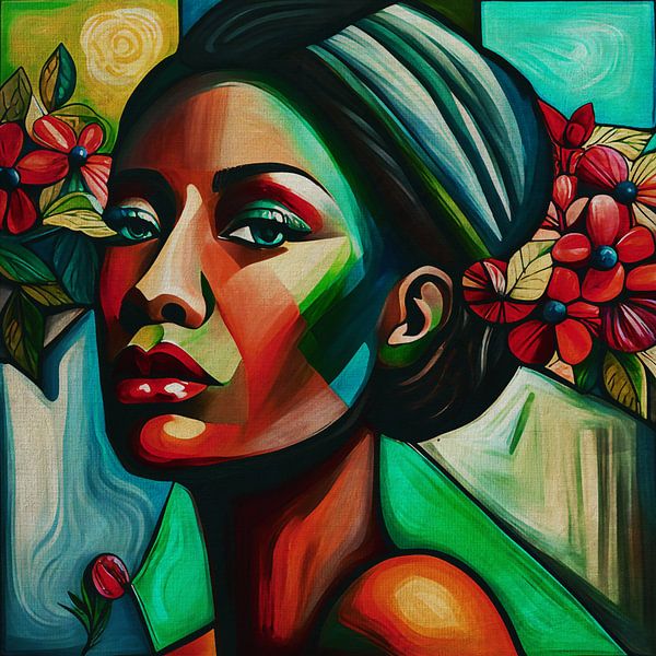 Die Frau deiner Träume ein figuratives Porträt Nr. 25 von Jan Keteleer