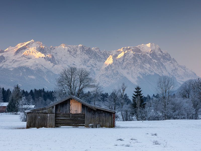 Winter in Farchant by Andreas Müller