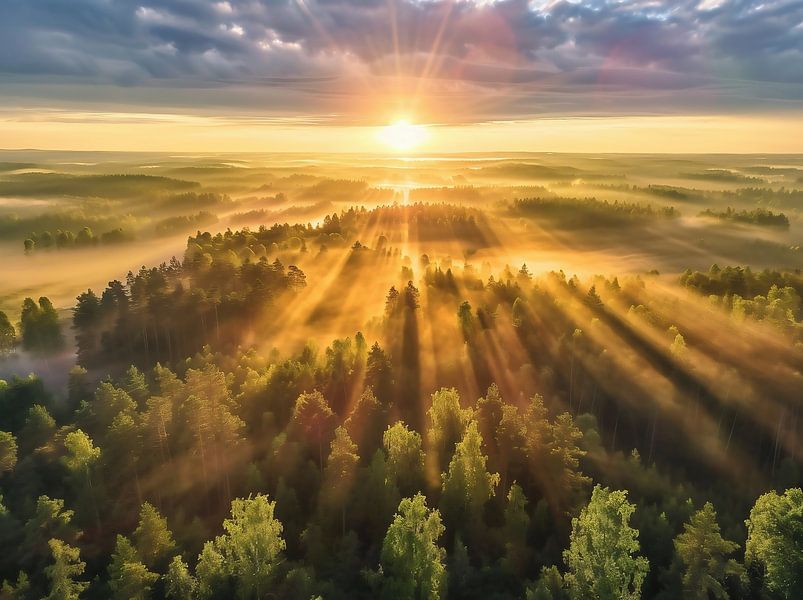 Play of colours at dawn by fernlichtsicht