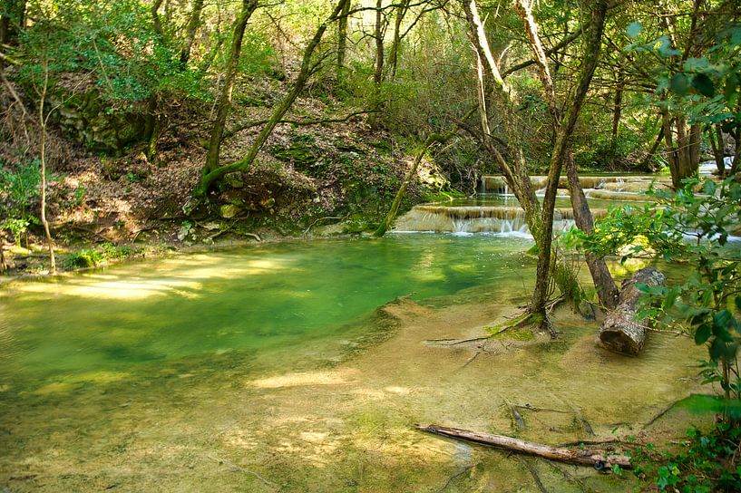 Die Quelle der Huveaune in Frankreich von Tanja Voigt