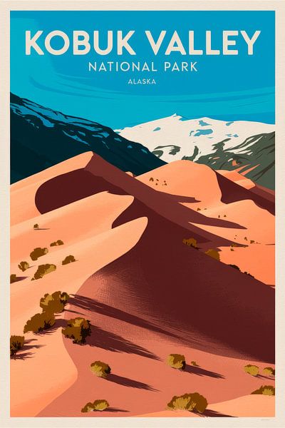 Kobuk Valley National Park, Alaska by Poster Art Shop