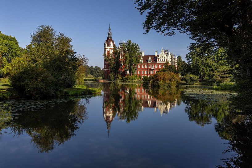 Schloss Muskau im Fürst Pückler Park von Thomas Rieger