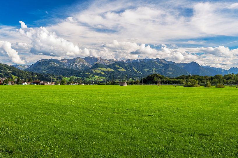 Paysage de montagne dans l'Allgäu par ManfredFotos