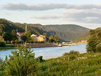 Bad Schandau, Sächsische Schweiz - Elbe, Stadt und Schrammsteine