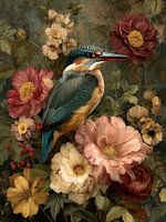 Vogels in Bloei – Een Harmonisch Samenspel van Natuur en Kleuren