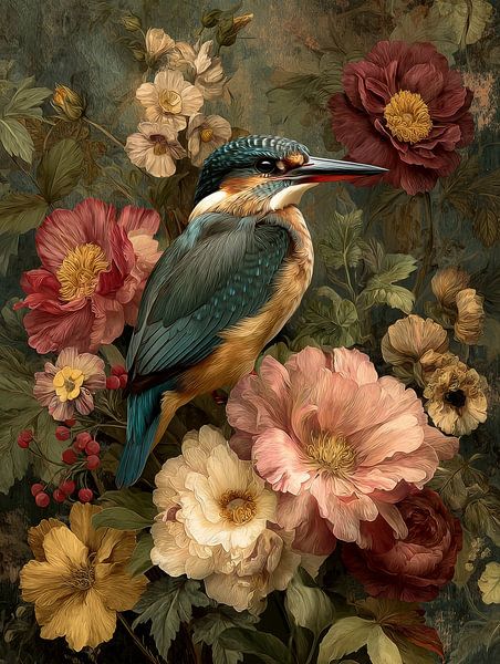 Birds in Bloom - Ein harmonisches Zusammenspiel von Natur und Farben von But First Framing