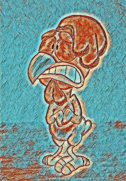 Poulet sans plumes par Jose Lok