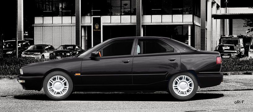 Maserati Quattroporte IV en noir par aRi F. Huber