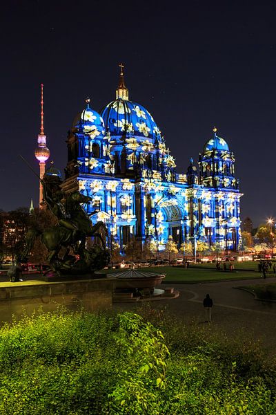 Berlin Cathedral in a special light by Frank Herrmann