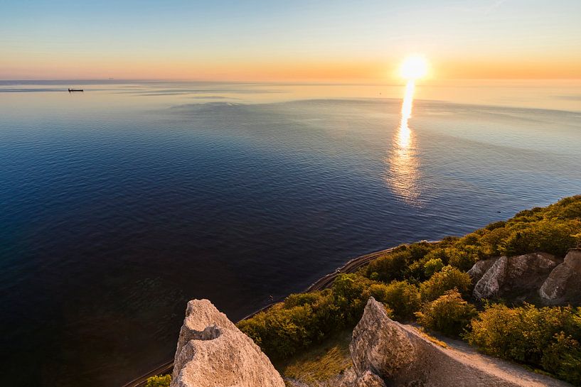 Falaises de craie au Victoria View de Rügen par Werner Dieterich