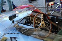 Innenraum eines Maserati Tipo 63