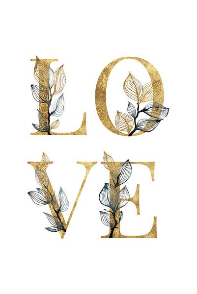 Amour - Love par Poster Art Shop